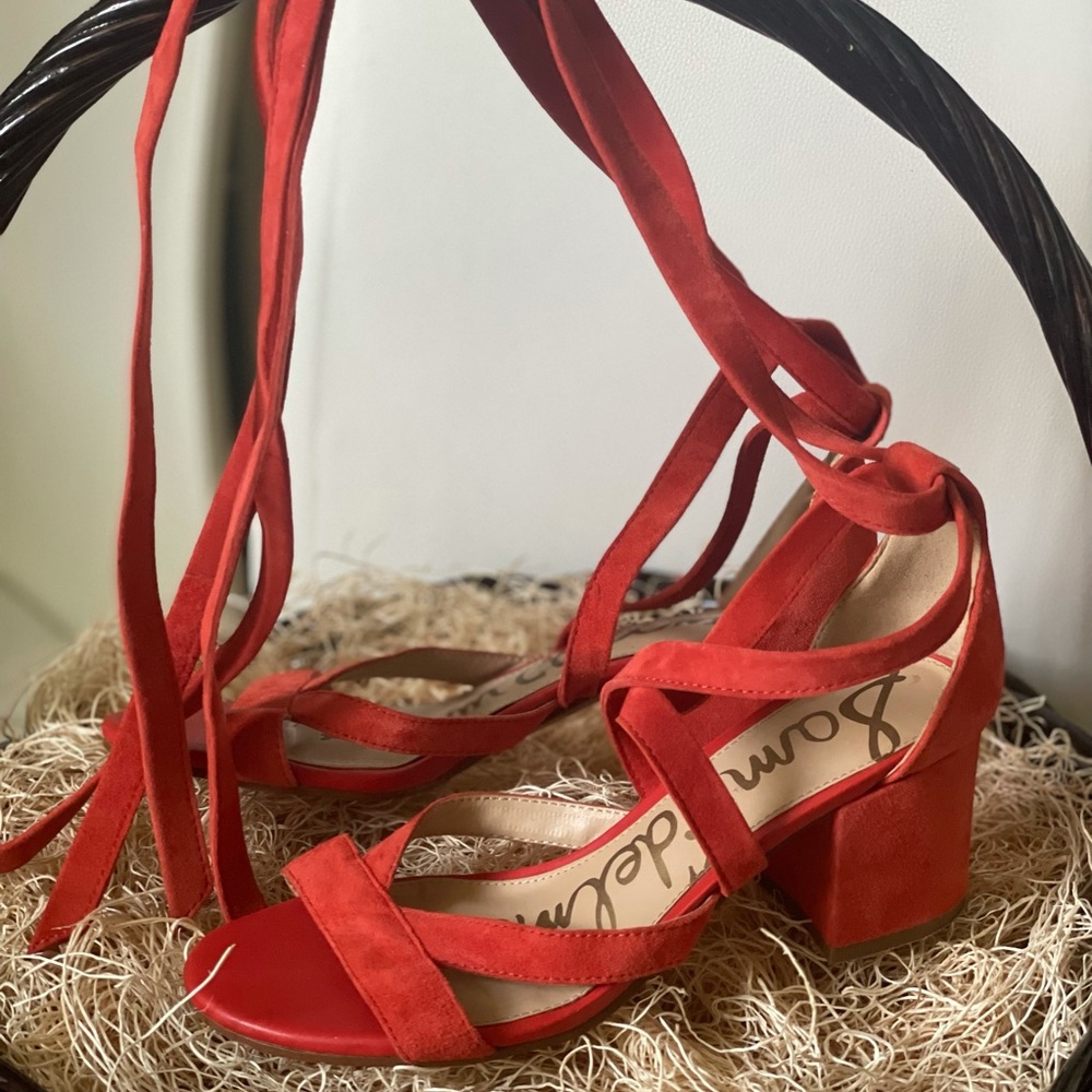 Suede Sam Edelman sandals